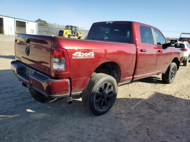 3C6UR5DJ7KG664292 - 2019 RAM 2500 BIG HORN MAROON photo 3