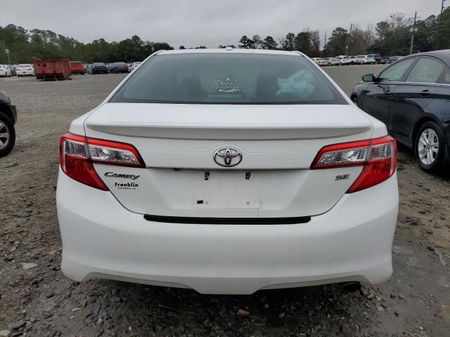 4T1BF1FK3CU578432 - 2012 TOYOTA CAMRY BASE WHITE photo 6