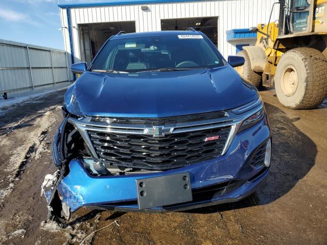 3GNAXWEV8NS209937 - 2022 CHEVROLET EQUINOX RS BLUE photo 5