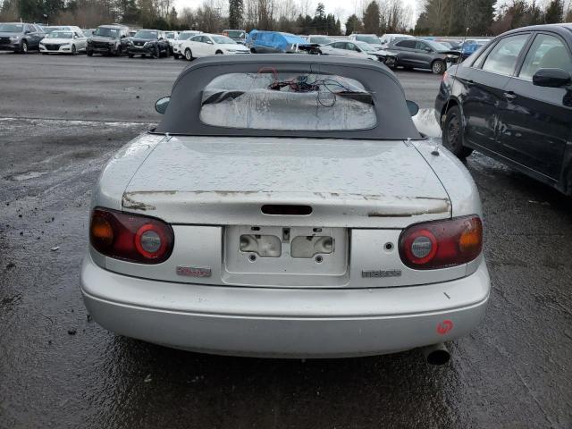 JM1NA3510M1220289 - 1991 MAZDA MX-5 MIATA SILVER photo 6