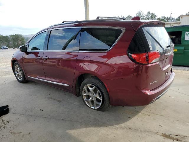 2C4RC1GG8HR520634 - 2017 CHRYSLER PACIFICA LIMITED BURGUNDY photo 2