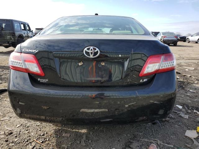 4T1BF3EK4BU181436 - 2011 TOYOTA CAMRY BASE BLACK photo 6