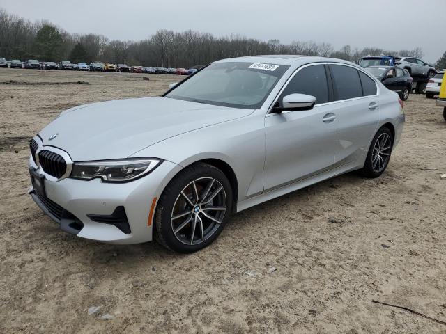WBA5R7C03LFH47206 - 2020 BMW 330XI ვერცხლისფერი ფოტო 1