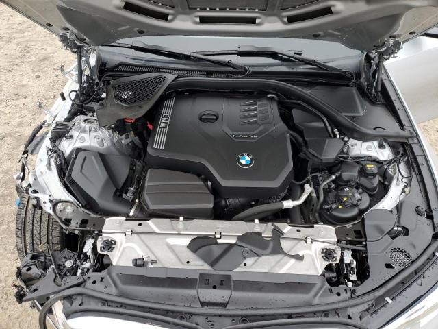 WBA5R7C03LFH47206 - 2020 BMW 330XI ვერცხლისფერი ფოტო 11