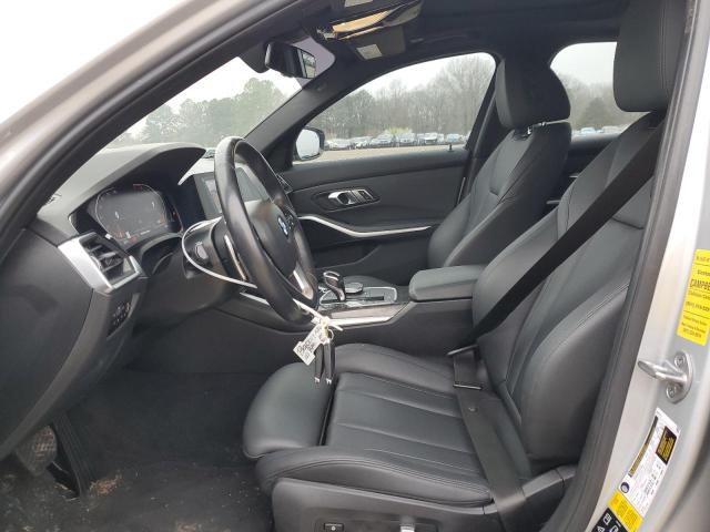 WBA5R7C03LFH47206 - 2020 BMW 330XI ვერცხლისფერი ფოტო 7