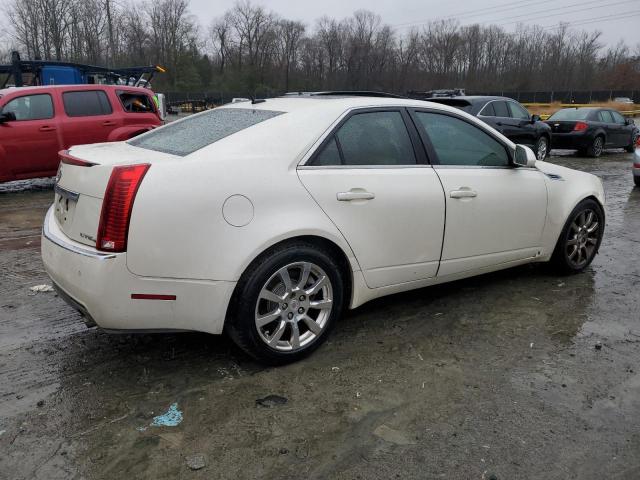 1G6DT57V480170495 - 2008 CADILLAC CTS HI FEATURE V6 WHITE photo 3