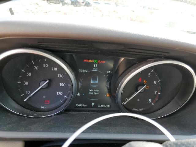 SALWR2PF2GA593007 - 2016 LAND ROVER RANGE ROVE HSE WHITE photo 9