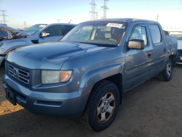 2HJYK16216H560959 - 2006 HONDA RIDGELINE RT TEAL photo 1