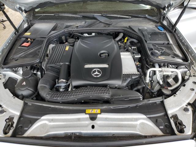 55SWF4KB7FU093784 - 2015 MERCEDES-BENZ C 300 4MATIC SILVER photo 11