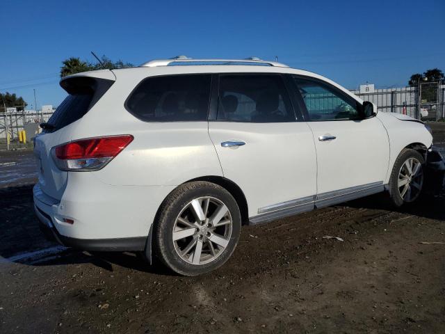 5N1AR2MN0EC695755 - 2014 NISSAN PATHFINDER S WHITE photo 3