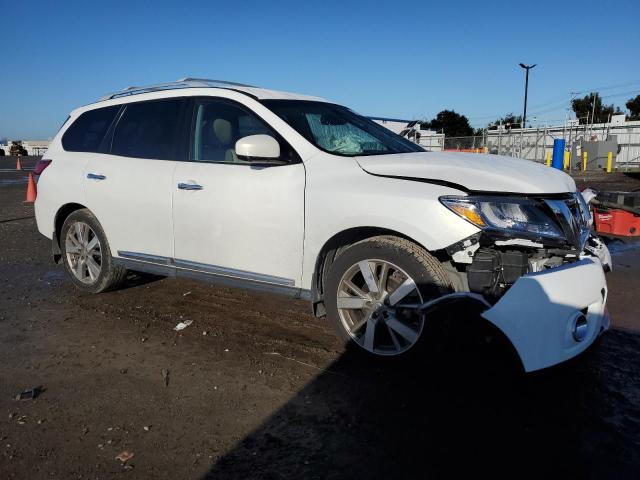 5N1AR2MN0EC695755 - 2014 NISSAN PATHFINDER S WHITE photo 4