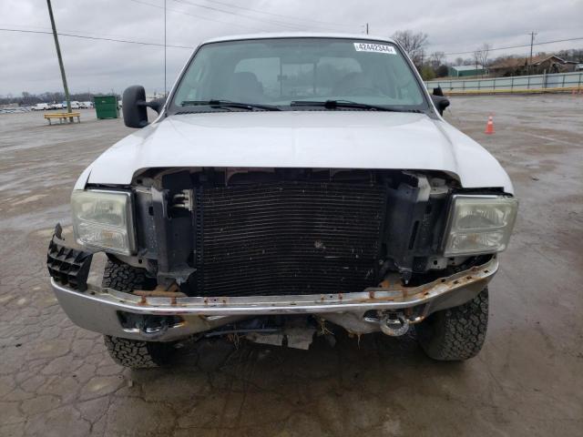 1FTSW21P17EA05266 - 2007 FORD F250 SUPER DUTY WHITE photo 5