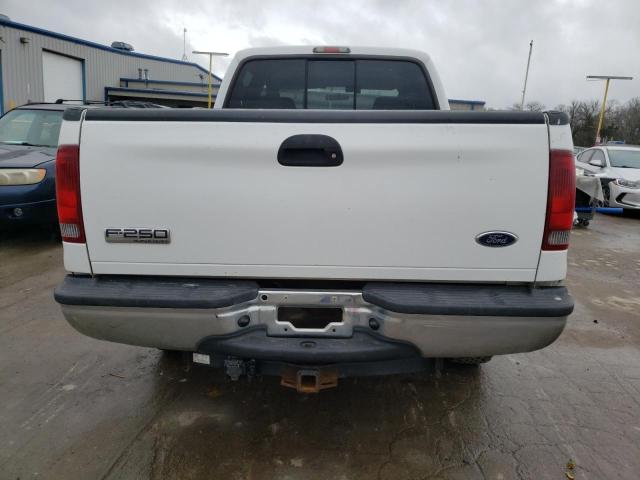 1FTSW21P17EA05266 - 2007 FORD F250 SUPER DUTY WHITE photo 6