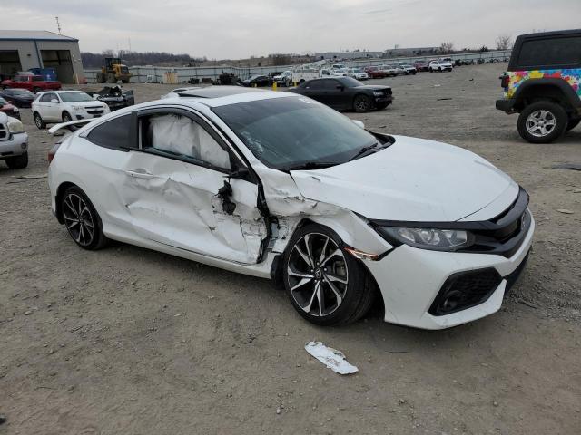 2HGFC3A59KH753488 - 2019 HONDA CIVIC SI WHITE photo 4