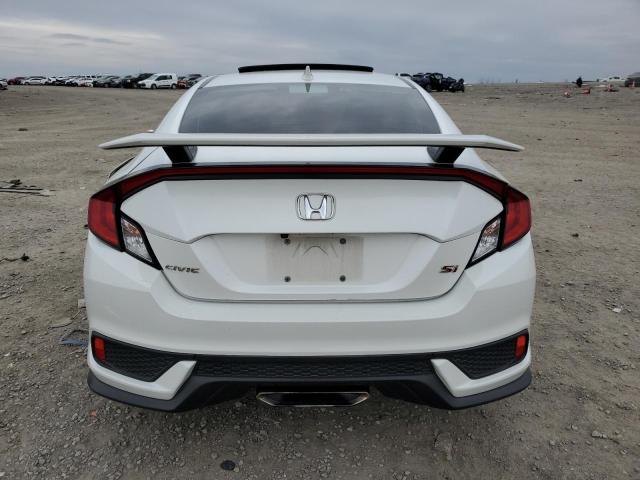 2HGFC3A59KH753488 - 2019 HONDA CIVIC SI WHITE photo 6