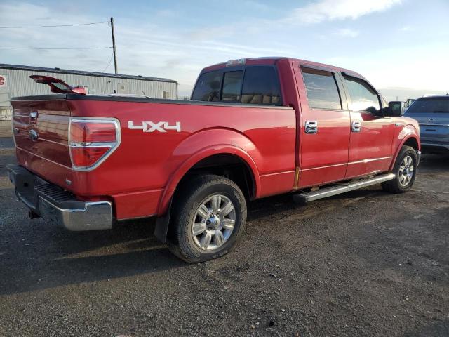 1FTFW1EV9AFB11860 - 2010 FORD F150 SUPERCREW RED photo 3