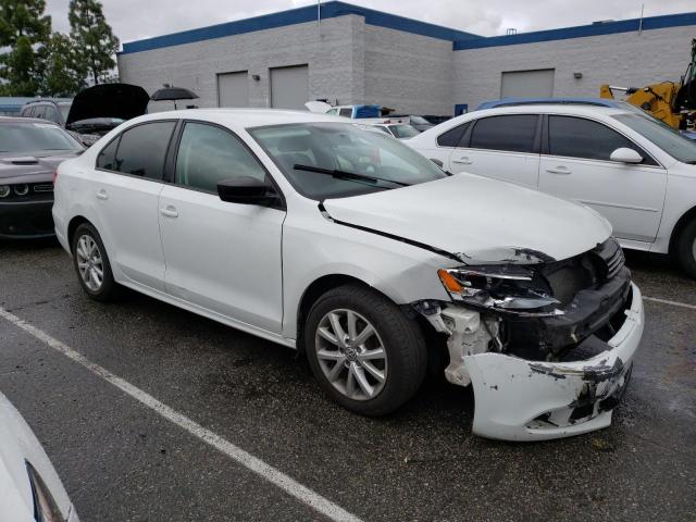 3VW2K7AJ4EM431557 - 2014 VOLKSWAGEN JETTA BASE WHITE photo 4