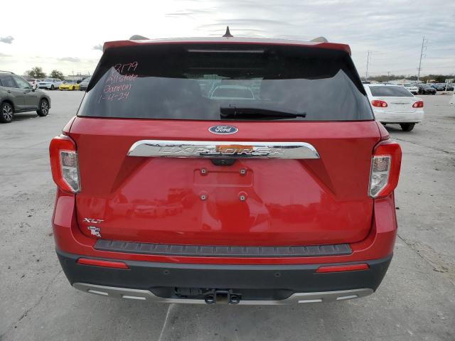 1FMSK7DH6MGC29819 - 2021 FORD EXPLORER XLT RED photo 6