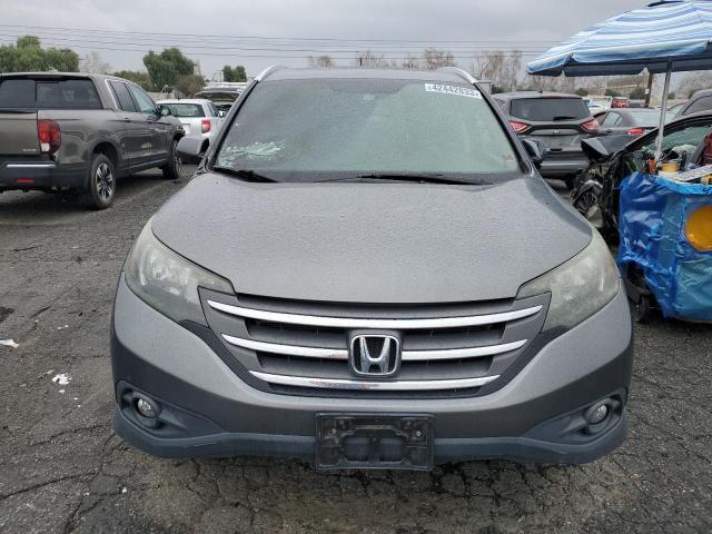 JHLRM3H79CC012071 - 2012 HONDA CR-V EXL GRAY photo 5