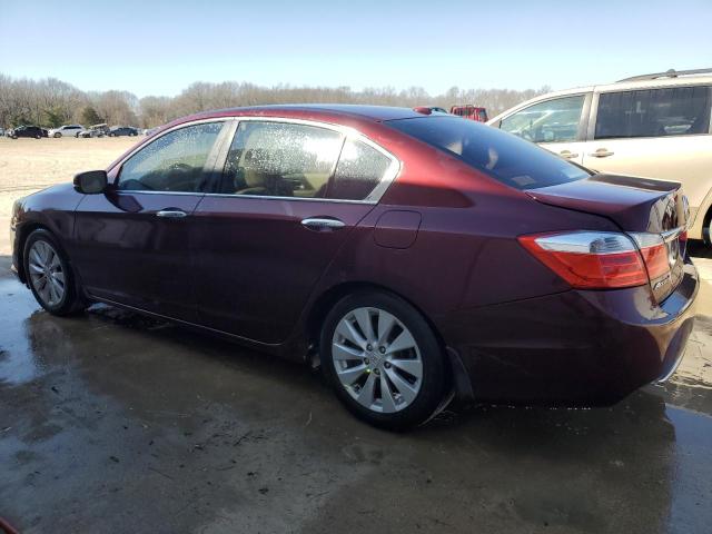 1HGCR2F84EA164835 - 2014 HONDA ACCORD EXL MAROON photo 2