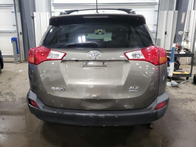 JTMRFREVXFD172133 - 2015 TOYOTA RAV4 XLE TAN photo 6