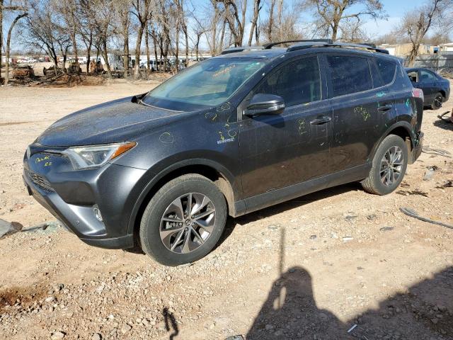 JTMRJREV5HD061569 - 2017 TOYOTA RAV4 HV LE CHARCOAL photo 1