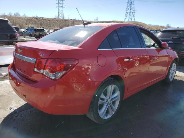 1G1PG5SB3G7127048 - 2016 CHEVROLET CRUZE LIMI LTZ RED photo 3