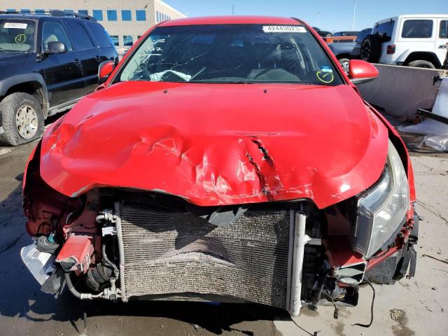 1G1PG5SB3G7127048 - 2016 CHEVROLET CRUZE LIMI LTZ RED photo 5