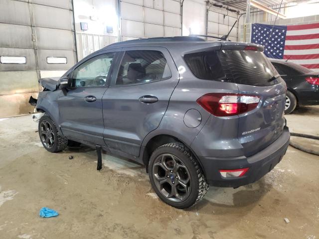 MAJ6P1CL4JC195611 - 2018 FORD ECOSPORT SES GRAY photo 2