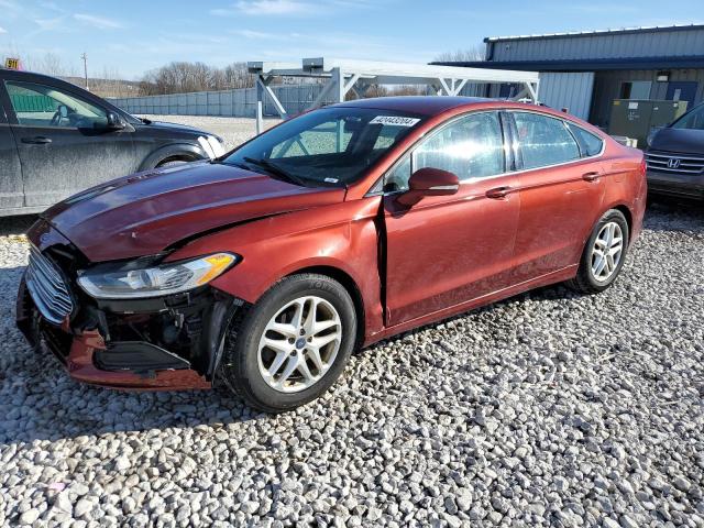 3FA6P0H77ER175611 - 2014 FORD FUSION SE BURGUNDY photo 1