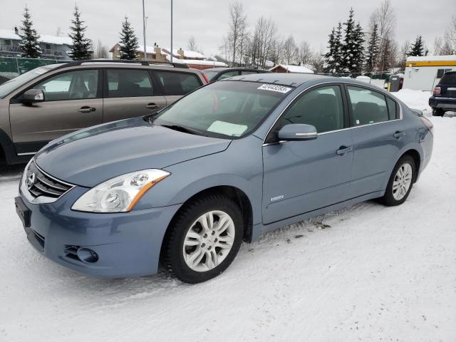 1N4CL2AP6AC112125 - 2010 NISSAN ALTIMA HYBRID BLUE photo 1