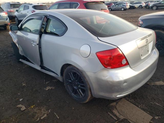 JTKDE177370175907 - 2007 TOYOTA SCION TC SILVER photo 2