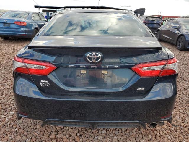 4T1B11HK7JU627902 - 2018 TOYOTA CAMRY L BLUE photo 6