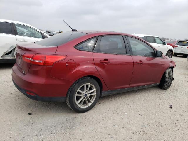 1FADP3F24FL240480 - 2015 FORD FOCUS SE RED photo 3