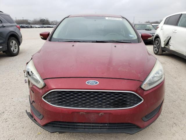 1FADP3F24FL240480 - 2015 FORD FOCUS SE RED photo 5