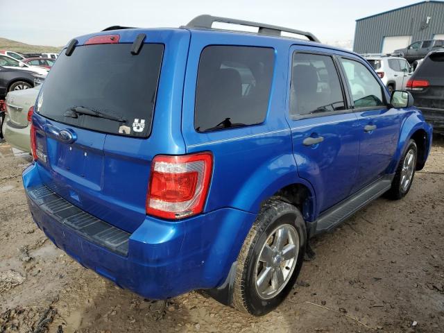 1FMCU0D70CKB71179 - 2012 FORD ESCAPE XLT BLUE photo 3