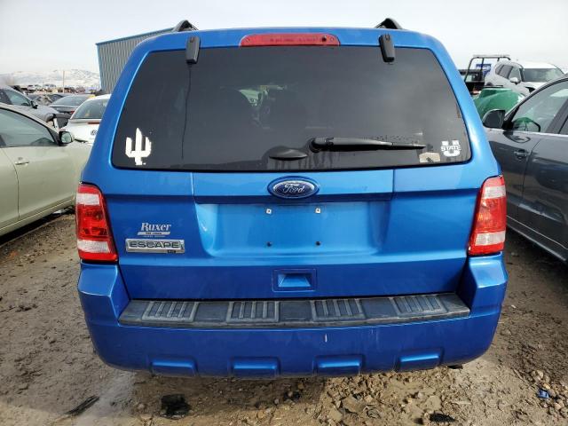 1FMCU0D70CKB71179 - 2012 FORD ESCAPE XLT BLUE photo 6