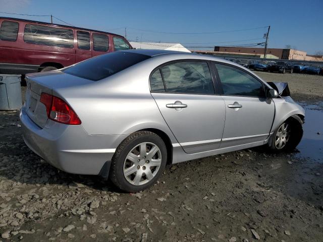 2HGFA16517H310696 - 2007 HONDA CIVIC LX SILVER photo 3