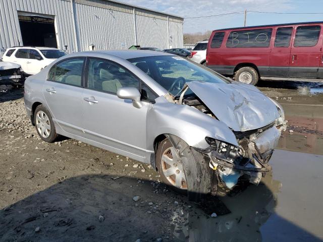 2HGFA16517H310696 - 2007 HONDA CIVIC LX SILVER photo 4