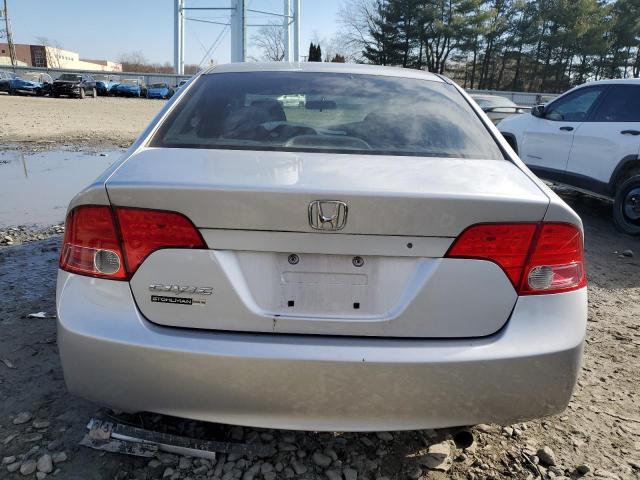 2HGFA16517H310696 - 2007 HONDA CIVIC LX SILVER photo 6