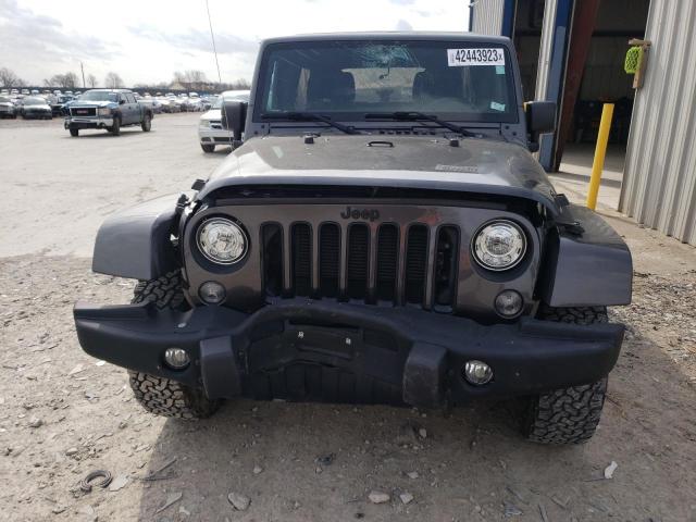 1C4BJWEG0HL622221 - 2017 JEEP WRANGLER U SAHARA GRAY photo 5