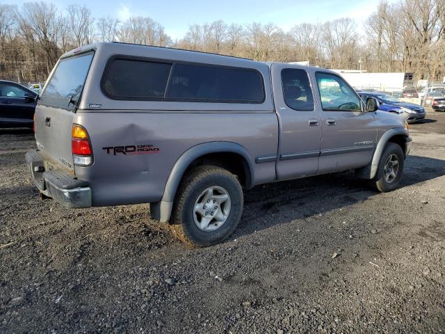 5TBBT44162S315887 - 2002 TOYOTA TUNDRA ACCESS CAB ნაცრისფერი ფოტო 3