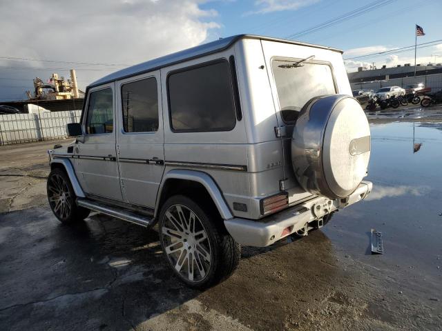 WDCYR49E75X162361 - 2005 MERCEDES-BENZ G 500 SILVER photo 2