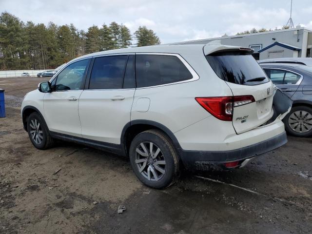 5FNYF6H58KB044353 - 2019 HONDA PILOT EXL WHITE photo 2