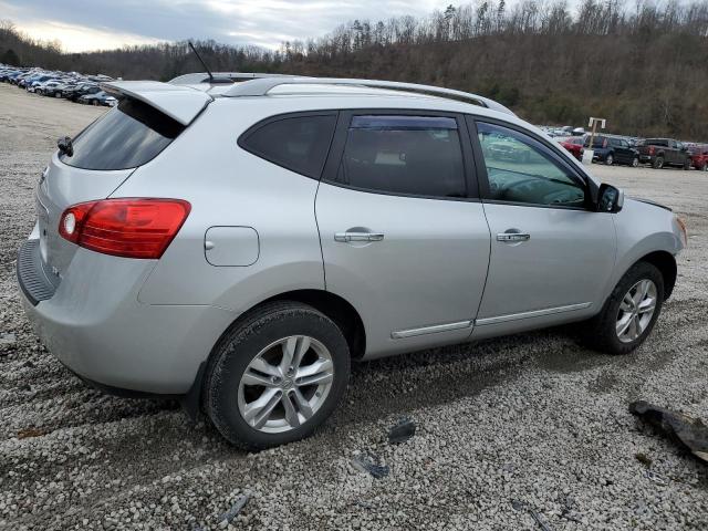 JN8AS5MV8DW646153 - 2013 NISSAN ROGUE S SILVER photo 3