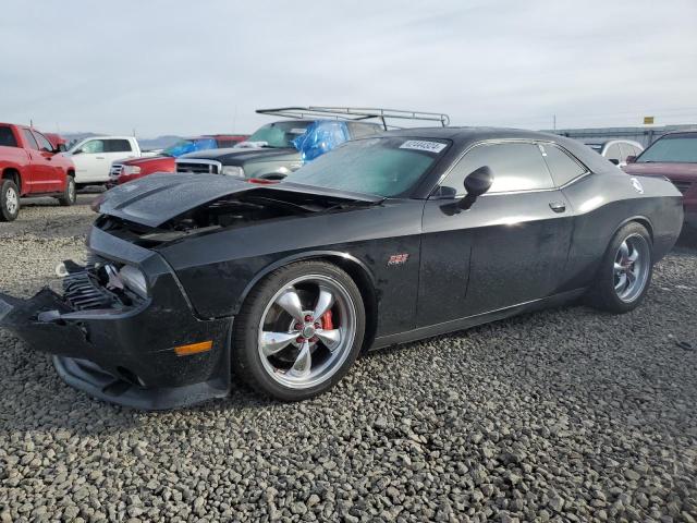 2C3CDYCJ2CH127650 - 2012 DODGE CHALLENGER SRT-8 BLACK photo 1