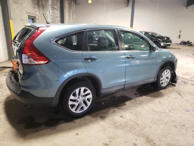 2HKRM4H3XEH673292 - 2014 HONDA CR-V LX BLUE photo 3