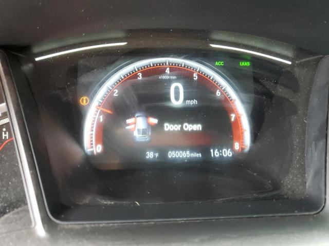 SHHFK7G91LU209656 - 2020 HONDA CIVIC SPORT TOURING BLACK photo 9