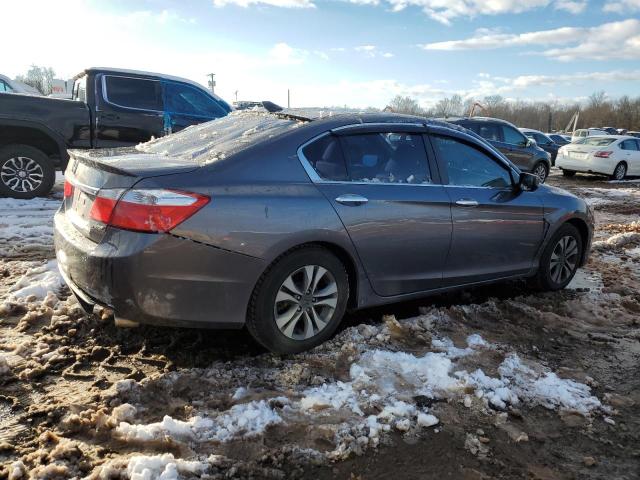 1HGCR2F37FA132208 - 2015 HONDA ACCORD LX GRAY photo 3