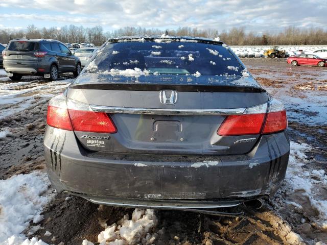 1HGCR2F37FA132208 - 2015 HONDA ACCORD LX GRAY photo 6